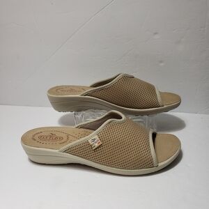 FLY FLOT (Italy) Anatomic Mesh Slide Sandals Women's Size EU 3- US 8 B